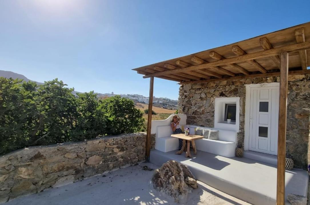 Apartmán Mykonian Studio Angelo Ano Mera Exteriér fotografie