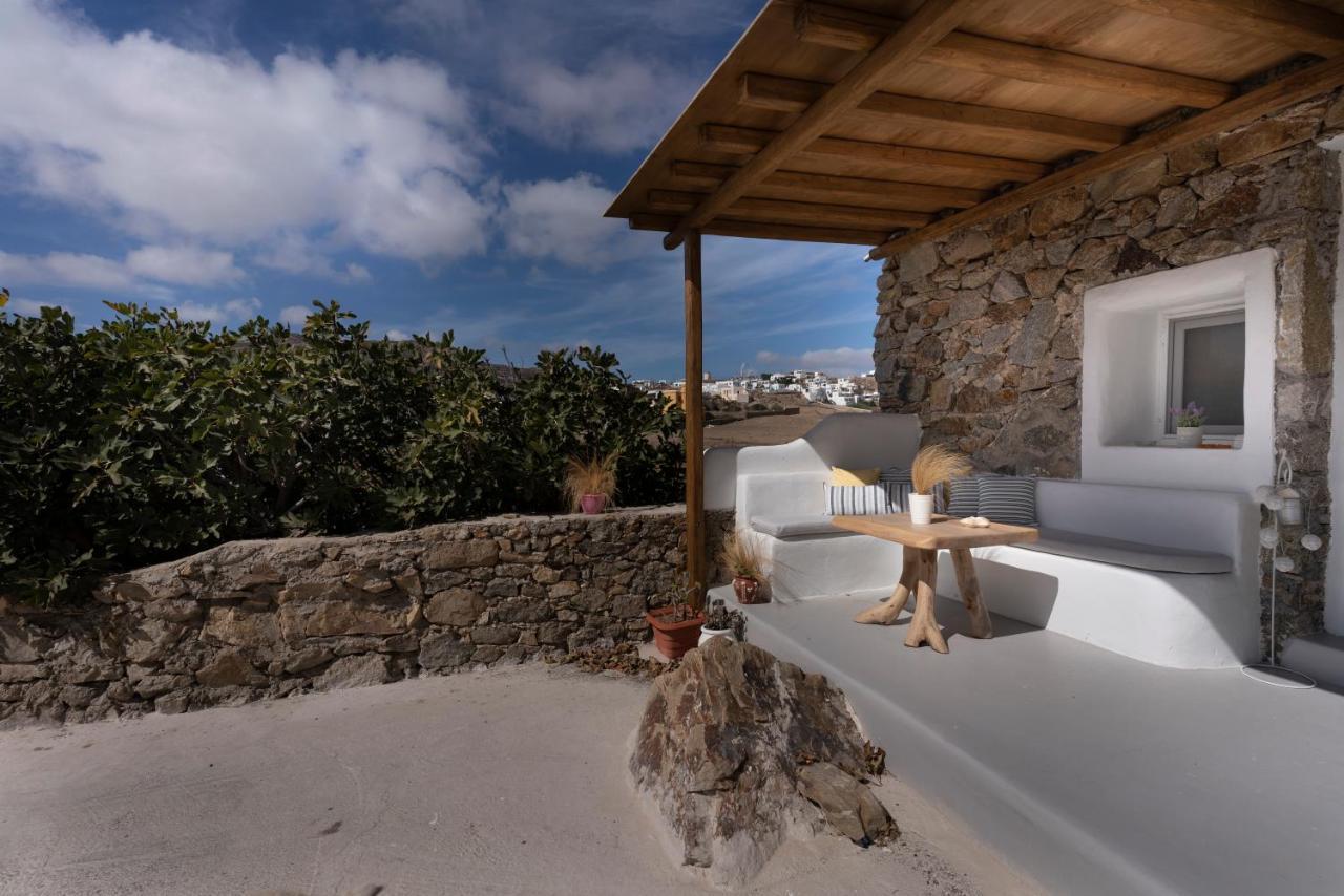 Apartmán Mykonian Studio Angelo Ano Mera Exteriér fotografie