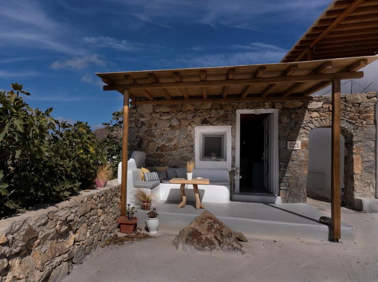 Apartmán Mykonian Studio Angelo Ano Mera Exteriér fotografie